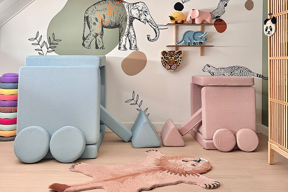 Shappy Original Play Sofa Mini Soft Pink