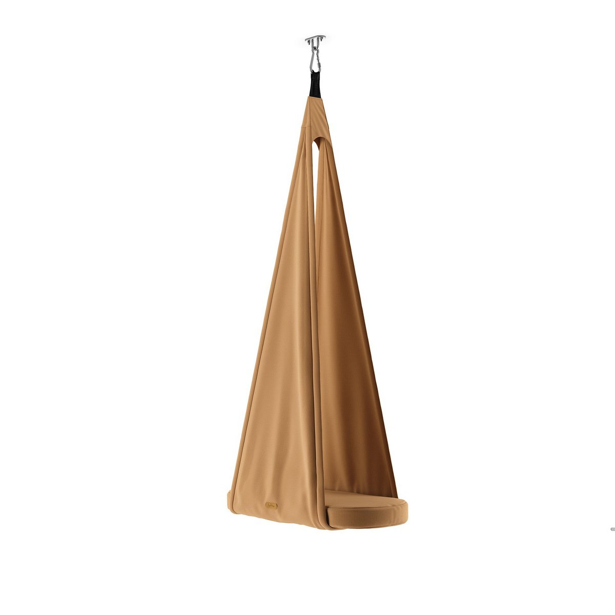 Jupiduu Play & Chill kinder schommel in camel katoen – indoor hangstoel voor kinderen