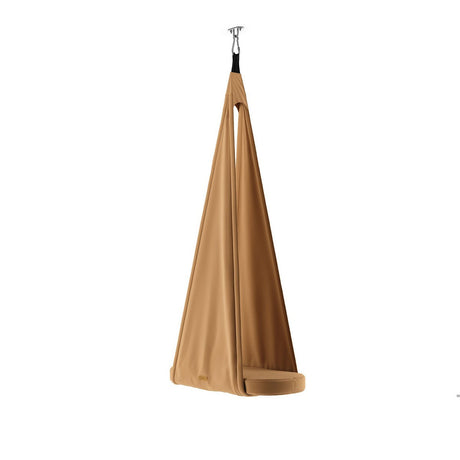 Jupiduu Play & Chill kinder schommel in camel katoen – indoor hangstoel voor kinderen
