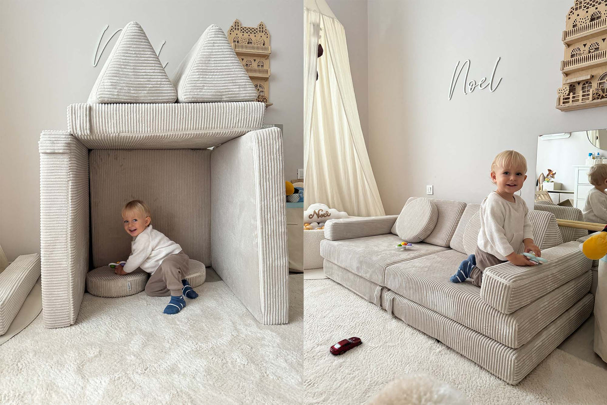 Shappy Play Sofa Pure Corduroy Vanilla